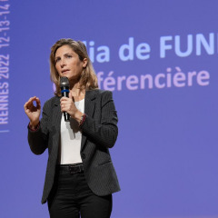 AFDS, 20 ans à Rennes. Julia de FUNES, conférencière