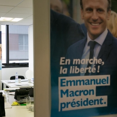 QG de campagne "En Marche" 2017