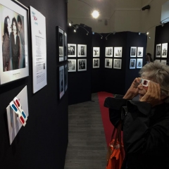 Exposition "Même pas peur" au Grand Palais à Paris le 7 octobre 2017