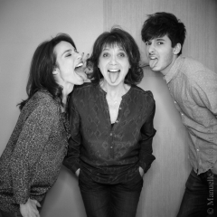 Marie, Stephanie et Alexis Fugain