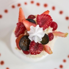 Tarte aux fruits rouges