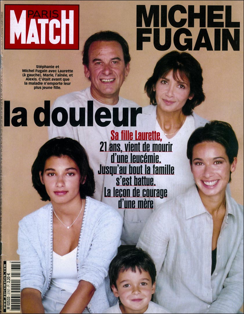 Michel Fugain, Stéphanie, Laurette, Marie et Alexis.