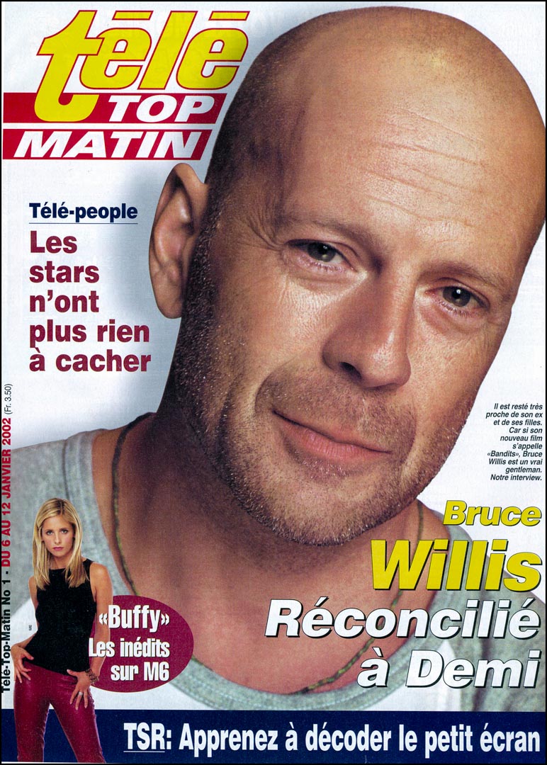 Bruce Willis dans Télé Top Matin