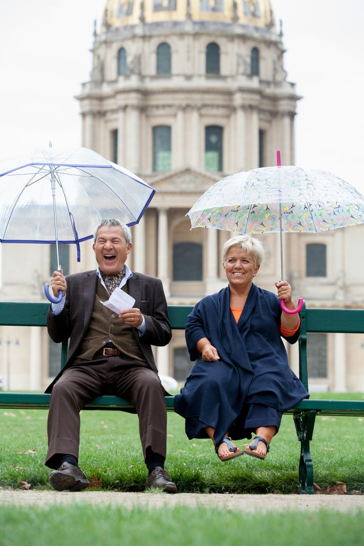 Martin Lamotte et Mimie Mathy