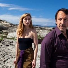 Julie Gayet et Jean-Hugues Anglade