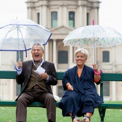 Martin Lamotte et Mimie Mathy