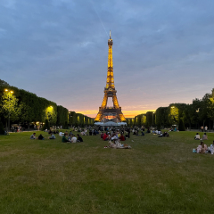 Pic-nique au park, Paris