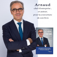 Arnaud, chef d'entreprise, auteur.
